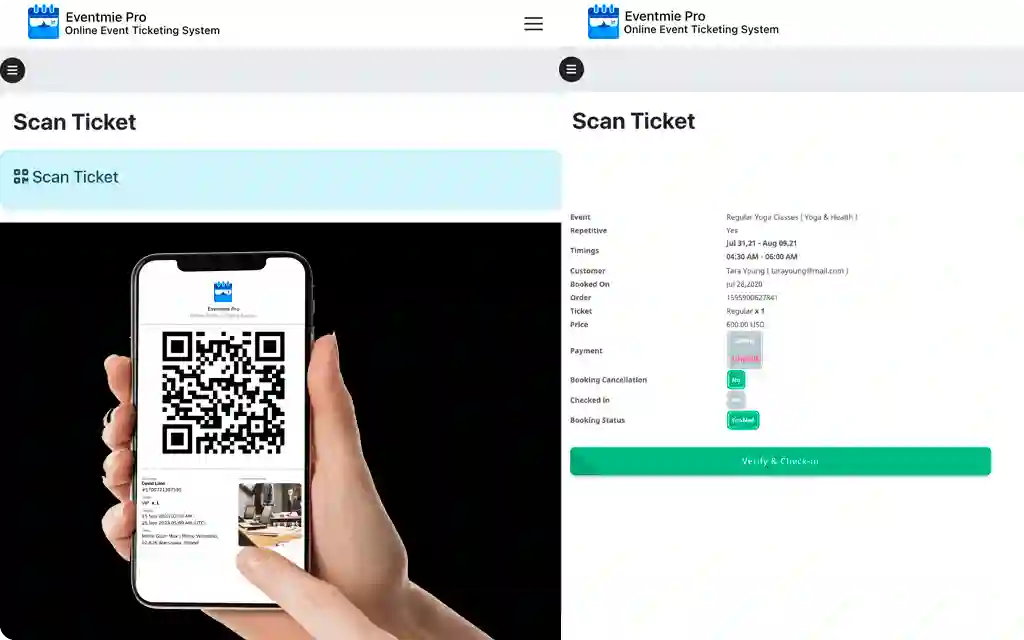 Integrated Ticket Scanner
