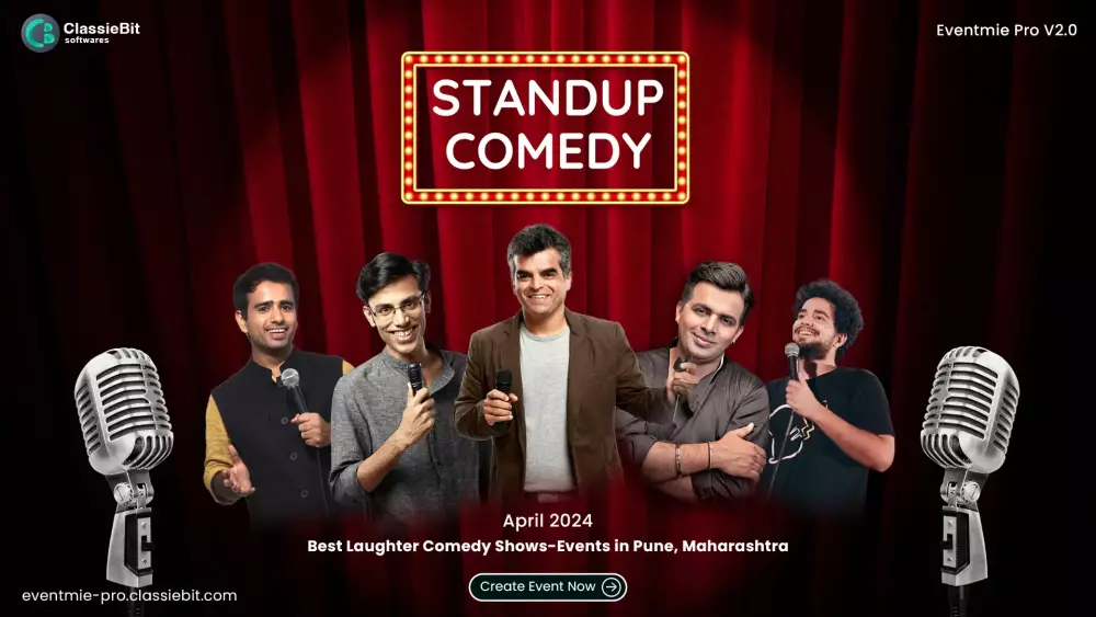 Best of April 2024 Standup Comedy Shows in Pune, Maharashtra